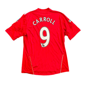 Adidas Liverpool #9 Carroll 2011/12 Home Football Kit (L)