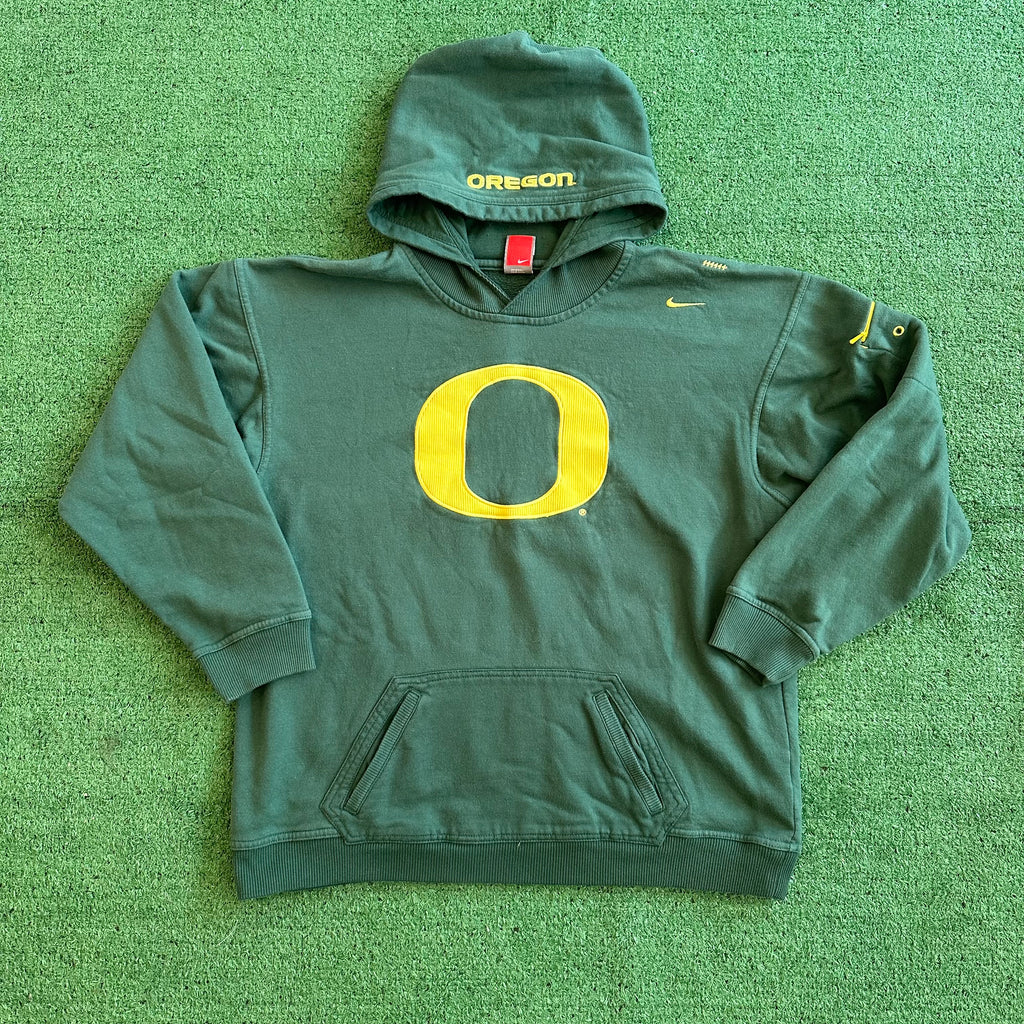 Vintage Nike Team Oregon Ducks Hoodie Sweatshirt