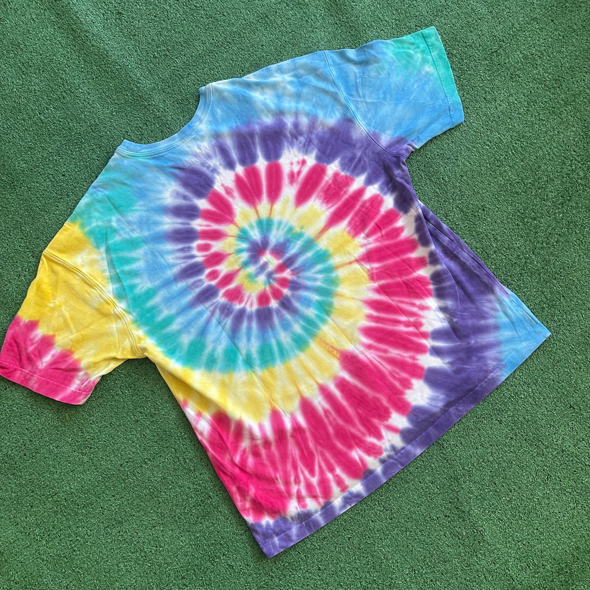 Nike 'WE TAKE YOU HIGHER' Tie-Dye Graphic T-Shirt (M)