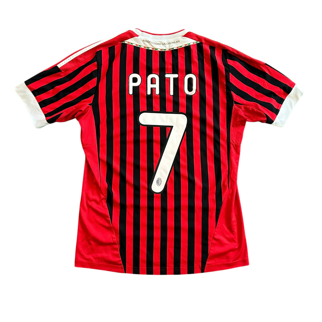Adidas AC Milan #7 Pato 2011/2012 Home Football Kit (M)