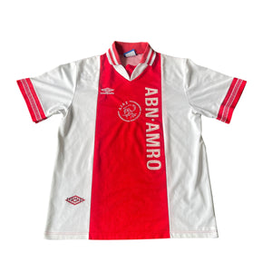 Vintage Umbro Ajax Amsterdam 1994/95 Home Football Kit (L)