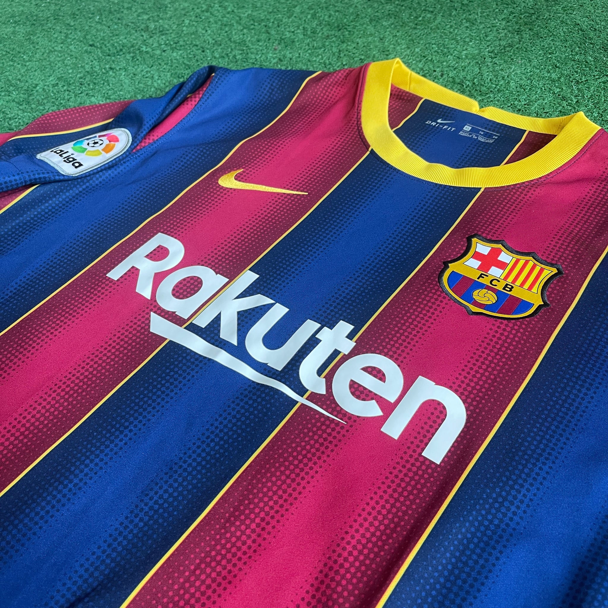 Nike FC Barcelona #10 Messi 2020/21 Home Football Kit (XL)