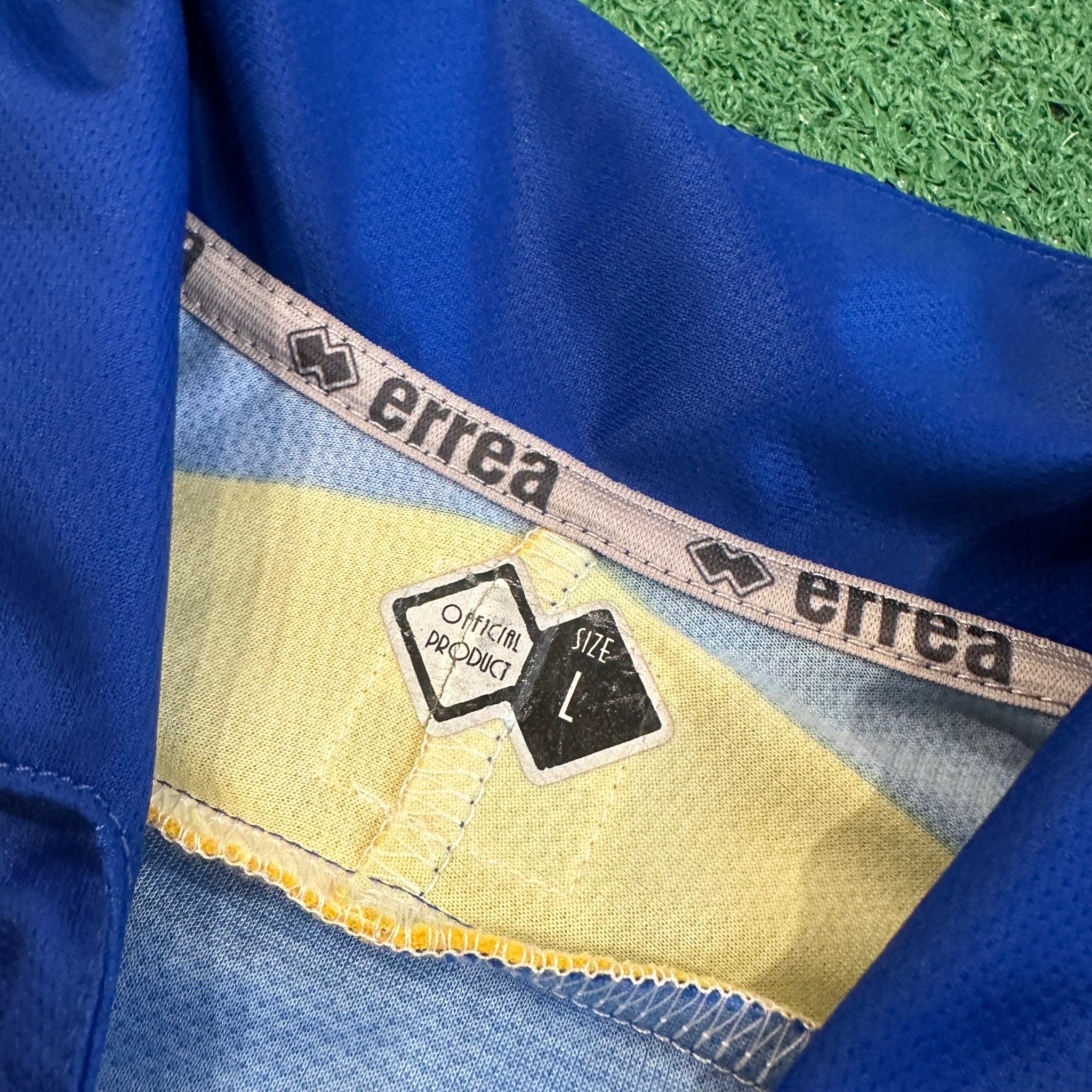 Vintage Errea Parma Calcio #24 Paci 2008/09 Away Football Kit (L)