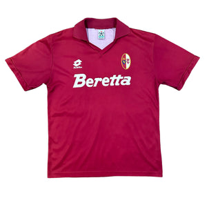 Vintage Lotto Torino 1993/94 Home Football Kit (M/L)