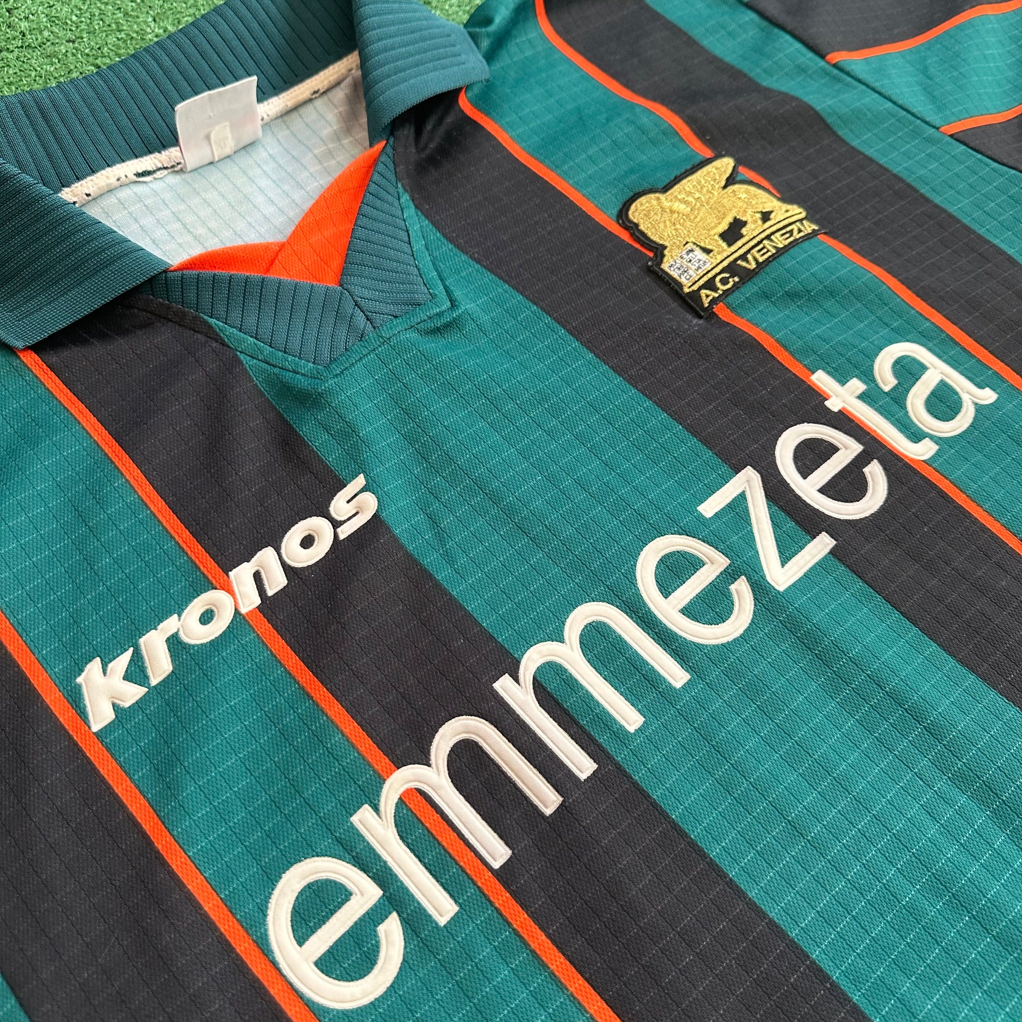 Vintage Kronos AC Venezia 1999/00 Home Football Kit (XL)