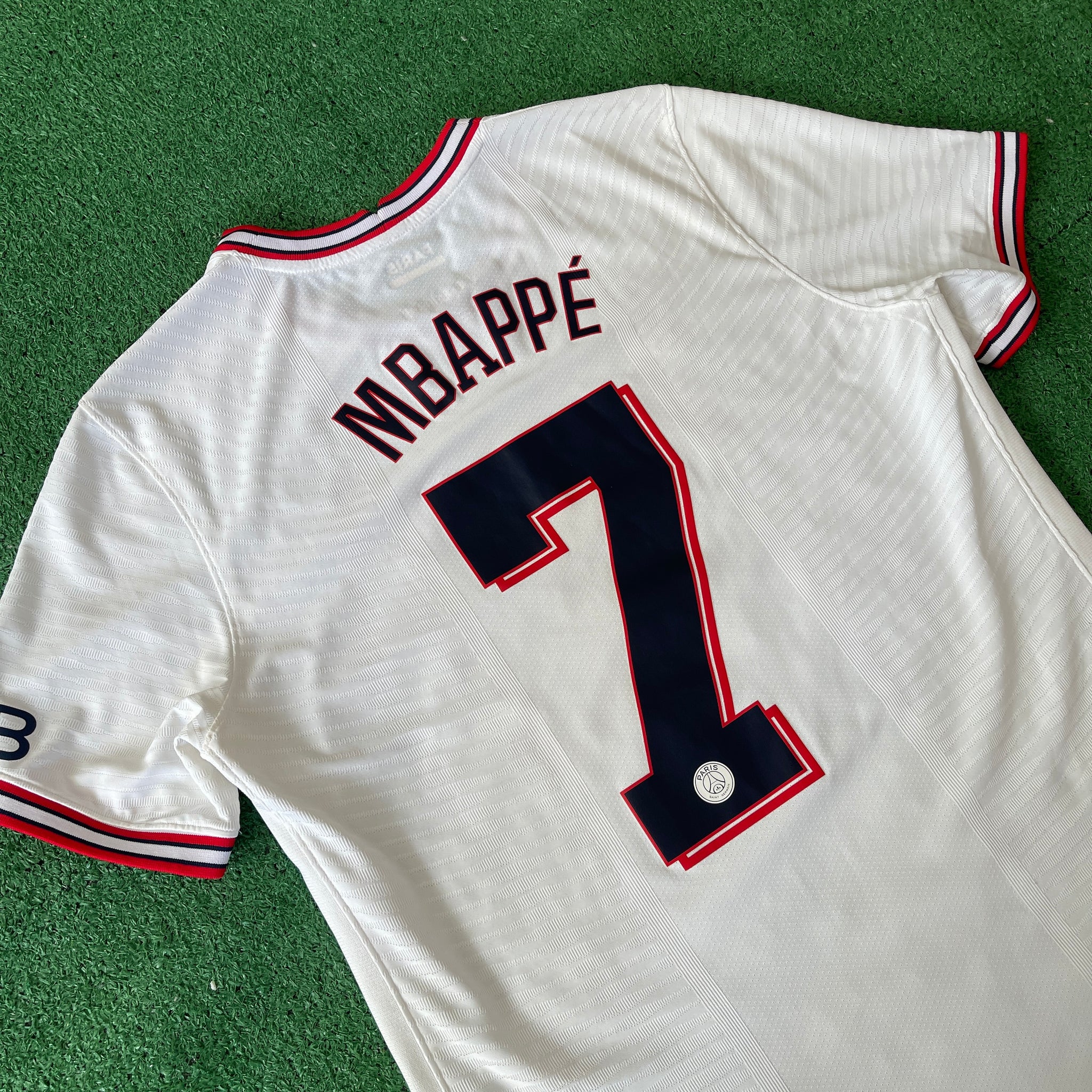 Jordan PSG #7 Mbappe 2021/22 Fourth Player Version Football Kit (L)