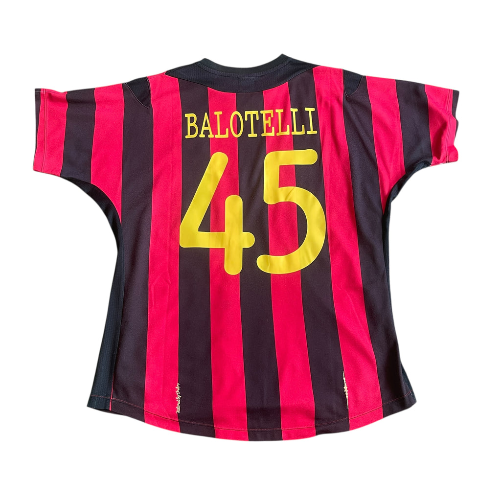 Umbro Manchester City #45 Balotelli 2011/12 Away Football Kit (M/L)