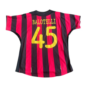 Umbro Manchester City #45 Balotelli 2011/12 Away Football Kit (M/L)