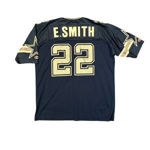 Vintage Champion Dallas Cowboys #22 Emmitt Smith NFL Jersey (S)