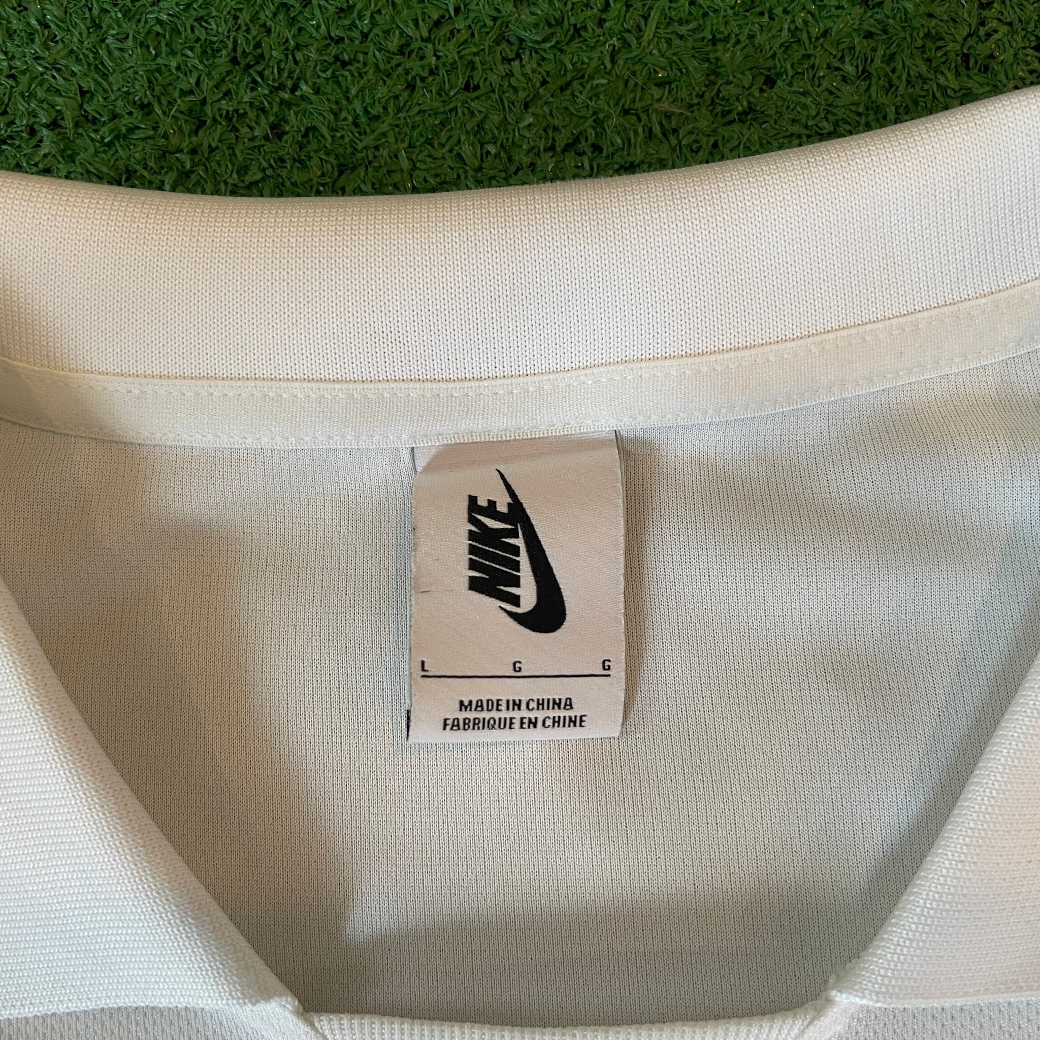 Nike Off-White Virgil Abloh Mercurial White Nike Lab NRG Soccer Jersey (L)