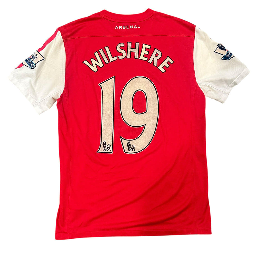 Nike Arsenal FC #19 Wilshere 2011/2012 Home Football Shirt (M)