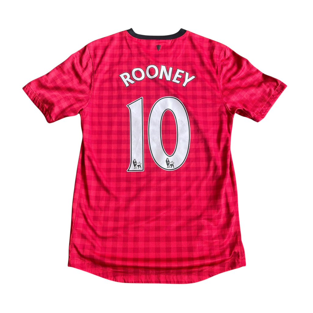 Nike Manchester United #10 Rooney 2012/13 Home Football Kit (S)