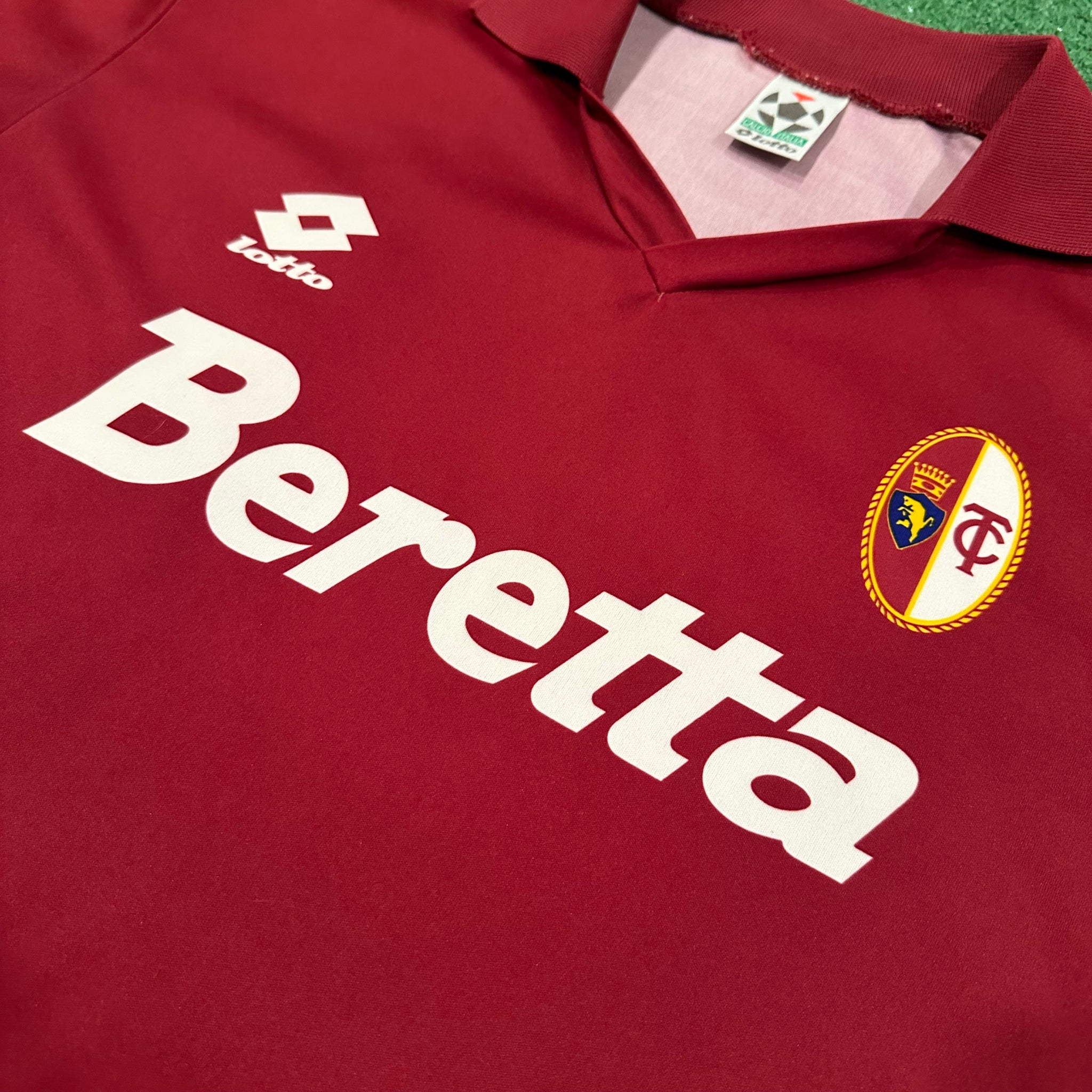 Vintage Lotto Torino 1993/94 Home Football Kit (M/L)