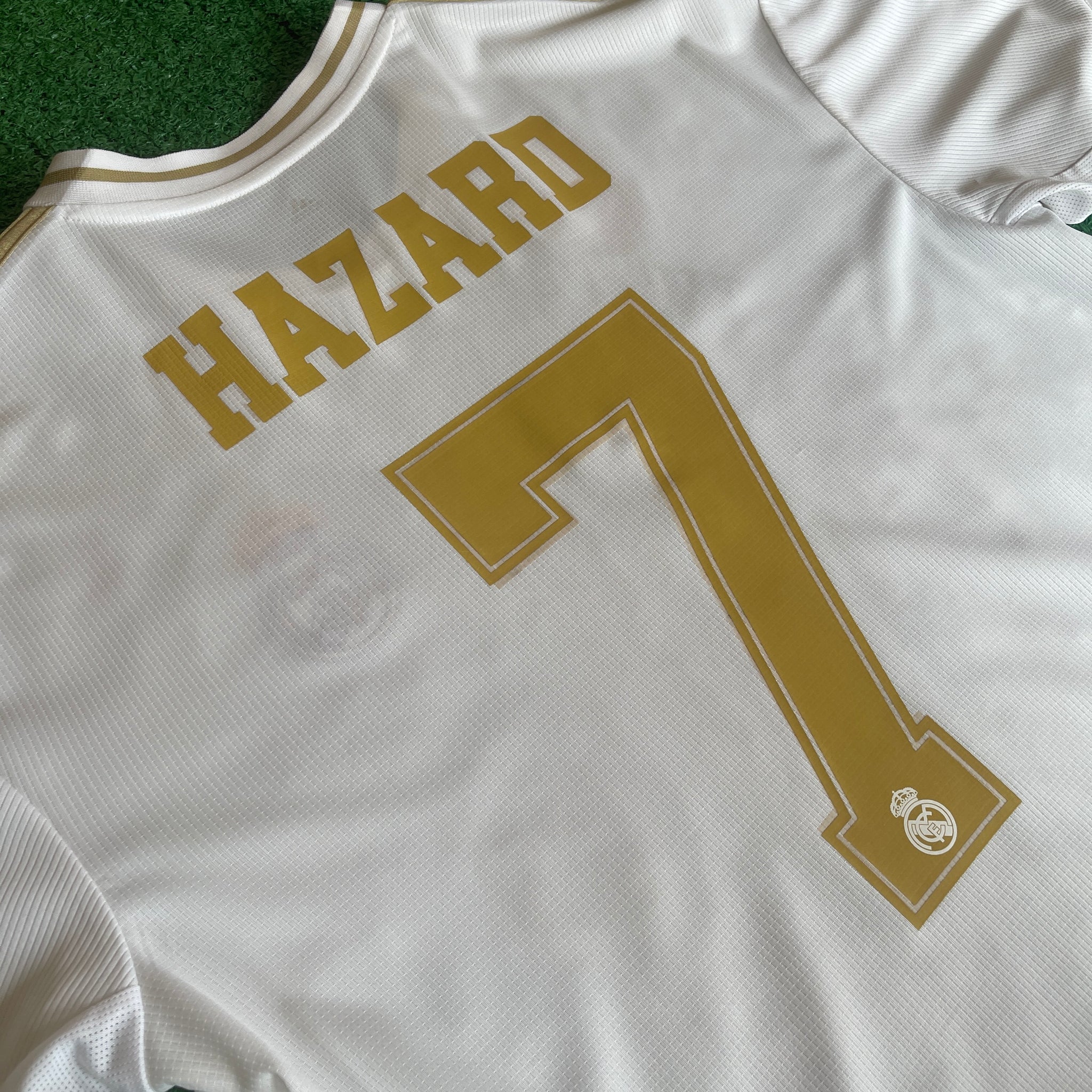 Adidas Real Madrid #7 Hazard 2019/20 Home Football Kit (L)