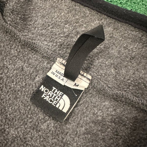 Vintage The North Face Gray Quarter-Zip Fleece (M)