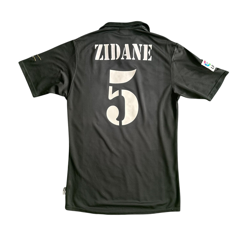 Vintage Adidas Real Madrid #5 Zidane 2002/03 Away Football Kit (M)
