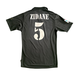 Vintage Adidas Real Madrid #5 Zidane 2002/03 Away Football Kit (M)