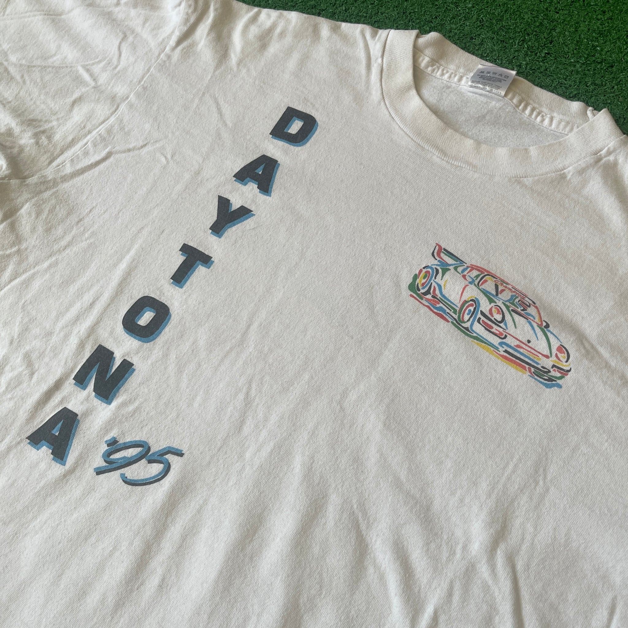 Vintage Fruit of the Loom 1995 Daytona Race T-Shirt (XL)