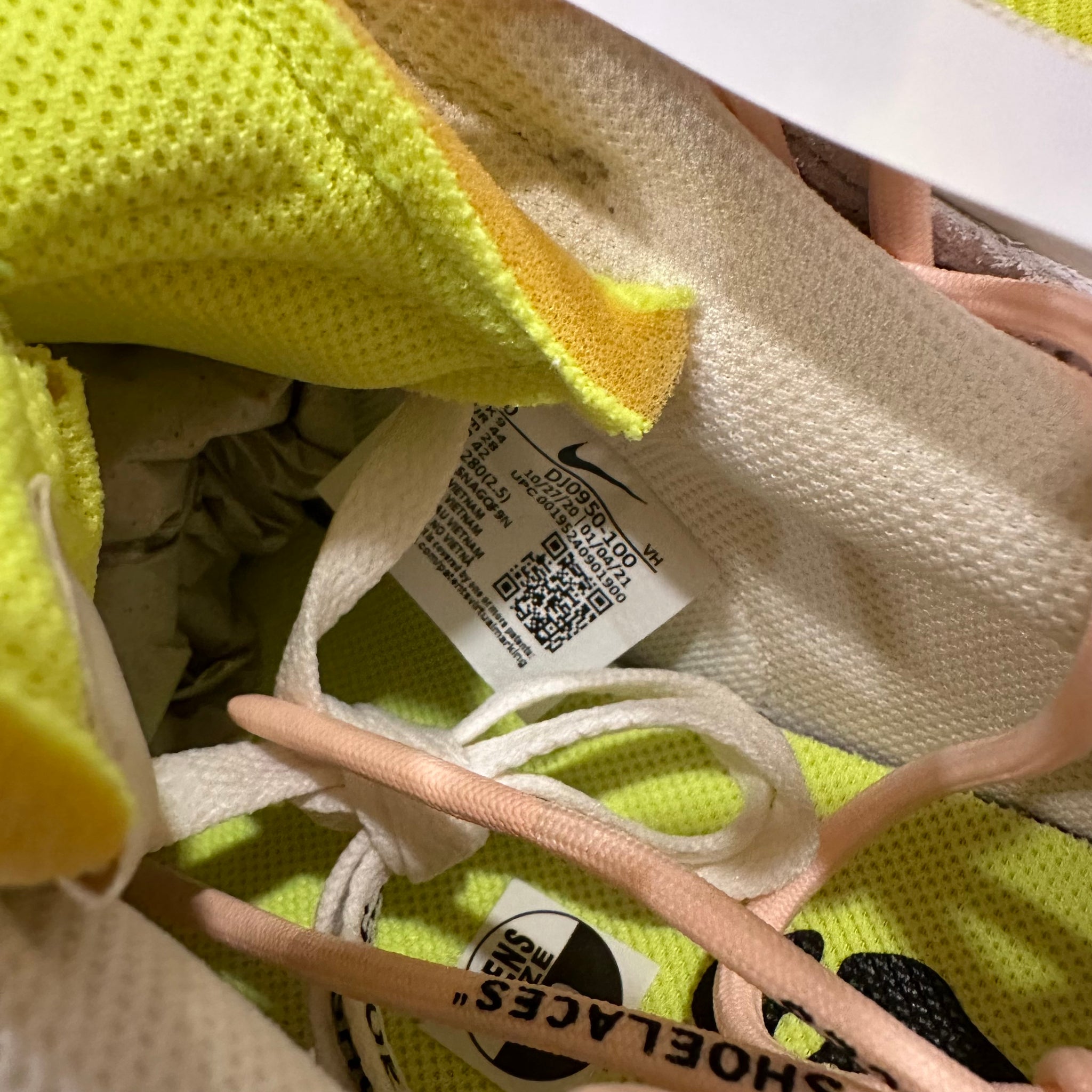 Nike Dunk Low Off-White Lot 12 DJ0950-100 (10)