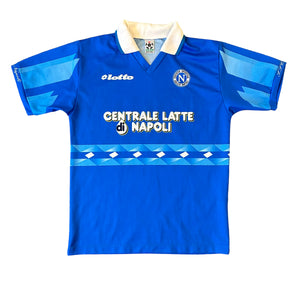 Vintage Lotto Napoli 1996/97 Home Football Kit (M)