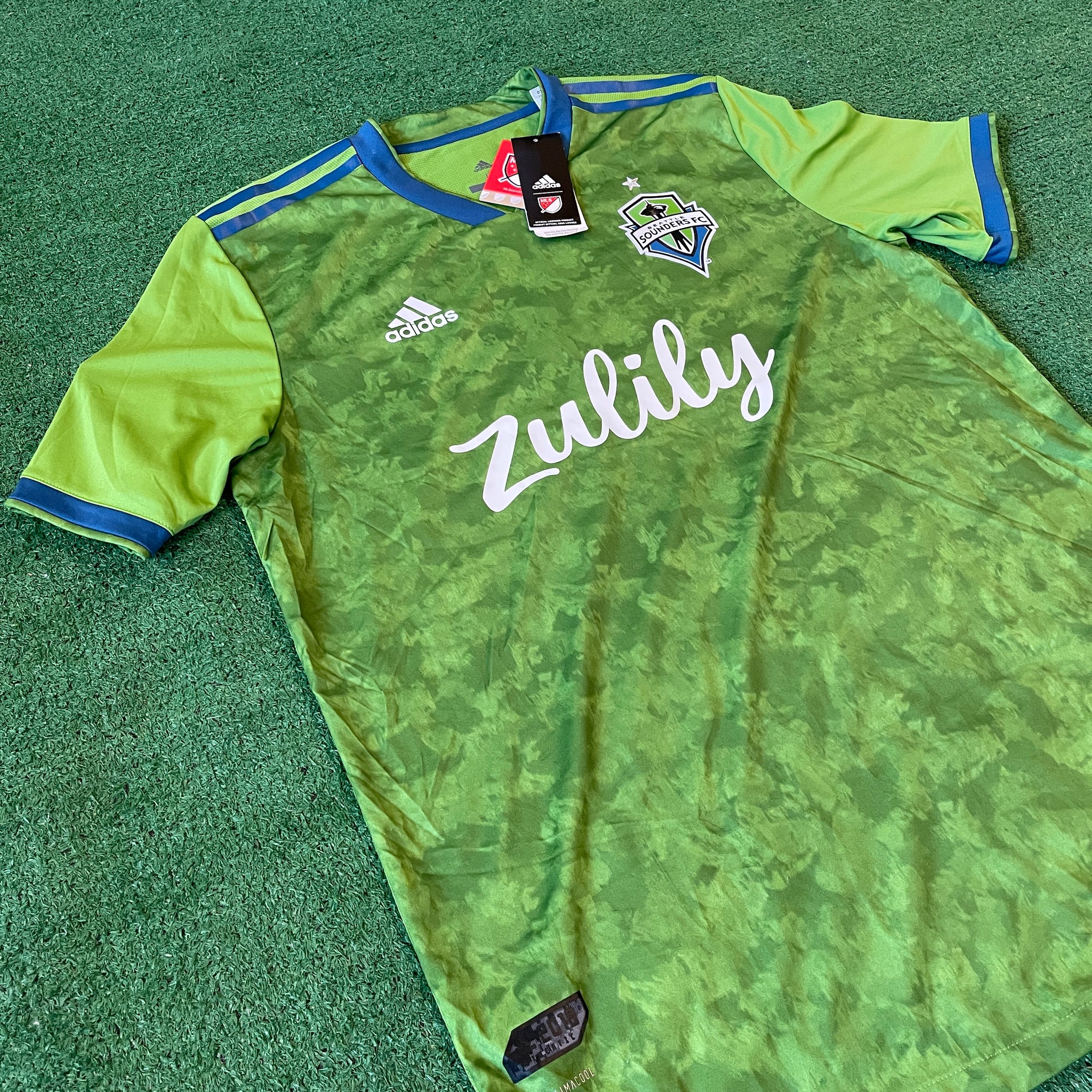Adidas Seattle Sounders FC 2019 MLS Home Football Kit (L)