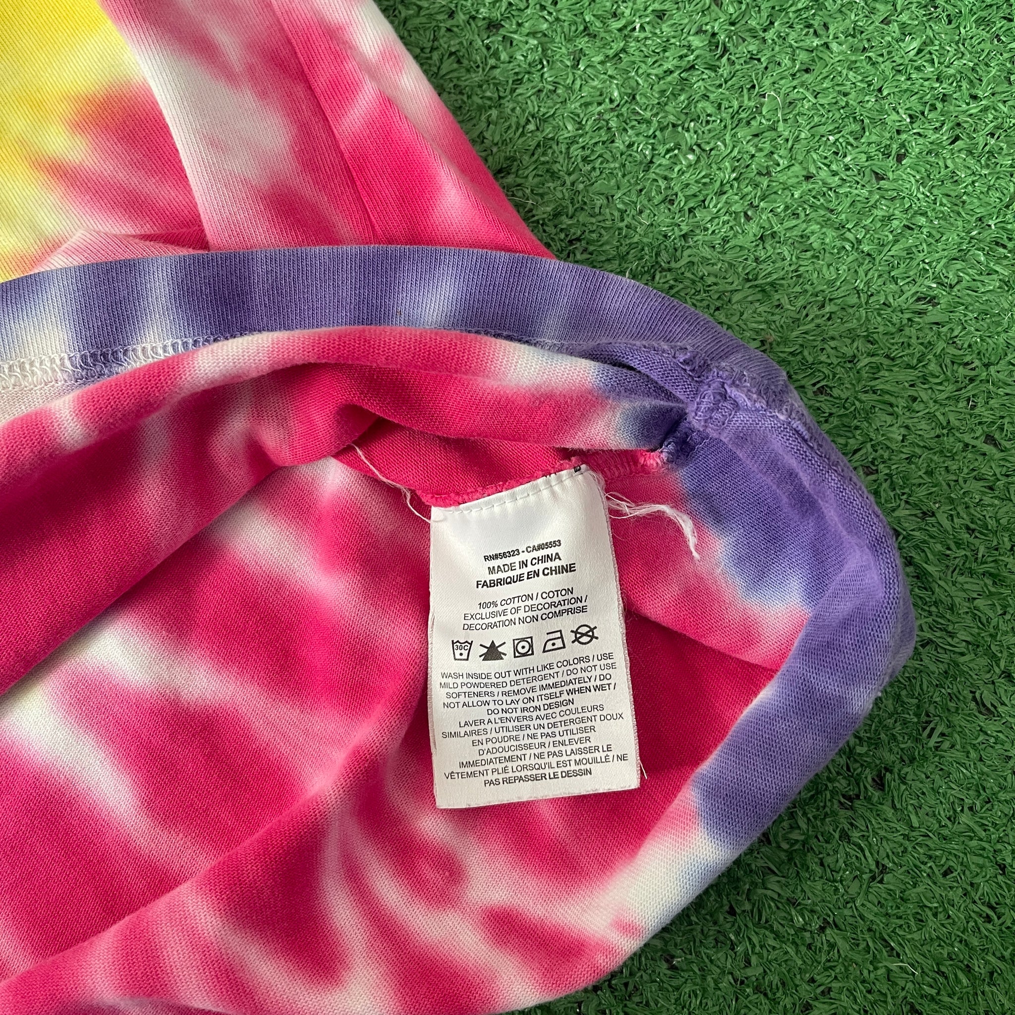 Nike 'WE TAKE YOU HIGHER' Tie-Dye Graphic T-Shirt (M)