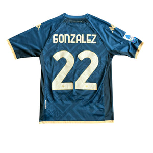 Kappa ACF Fiorentina #22 Gonzalez 2022/23 Third Football Kit (M)