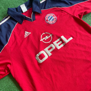 Vintage Adidas FC Bayern Munich 1999/01 Home Football Kit (XL)