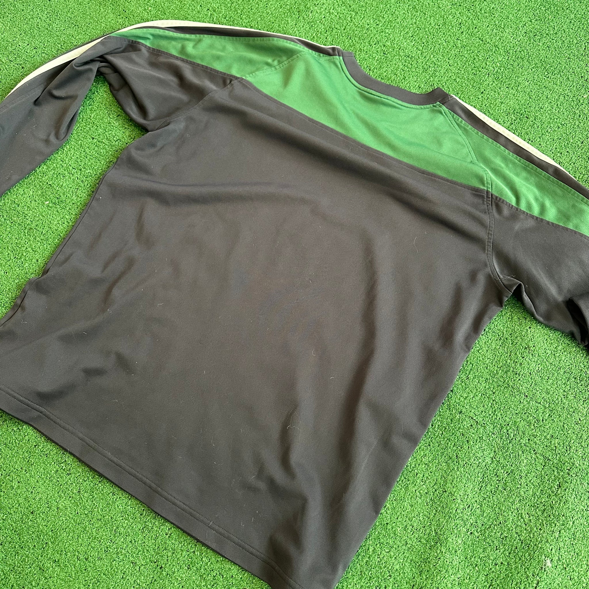 Vintage Adidas Y2K Athleisure Long Sleeve Jersey Shirt (XL)