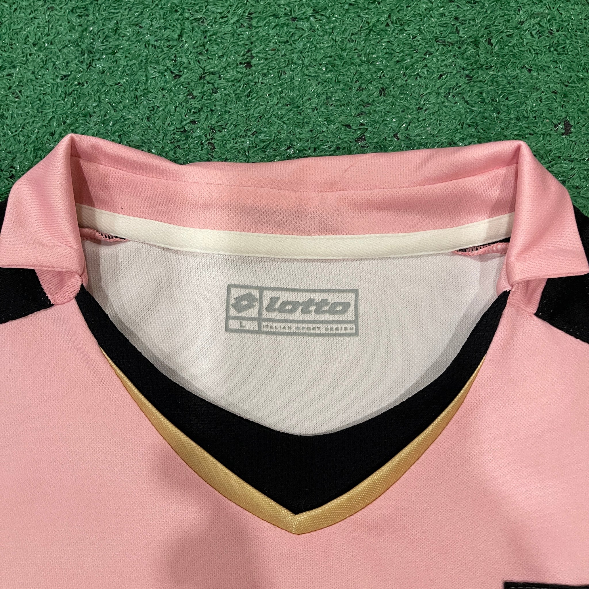 Vintage Lotto Palermo FC 2007/08 Home Football Kit (L)