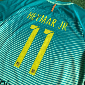 Nike FC Barcelona #11 Neymar Jr 2016/17 Third Football Kit (XL)