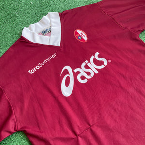 Vintage Asics Torino FC 2003 Pre-Season Home Football Kit (M)