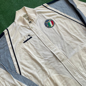 Vintage Diadora Italy Full-Zip Warm Up Jacket (M/L)
