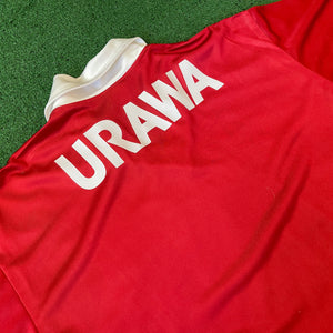 Vintage Puma Urawa Red Diamonds Mitsubishi Motors FC 1992 Home Football Kit (M/L)