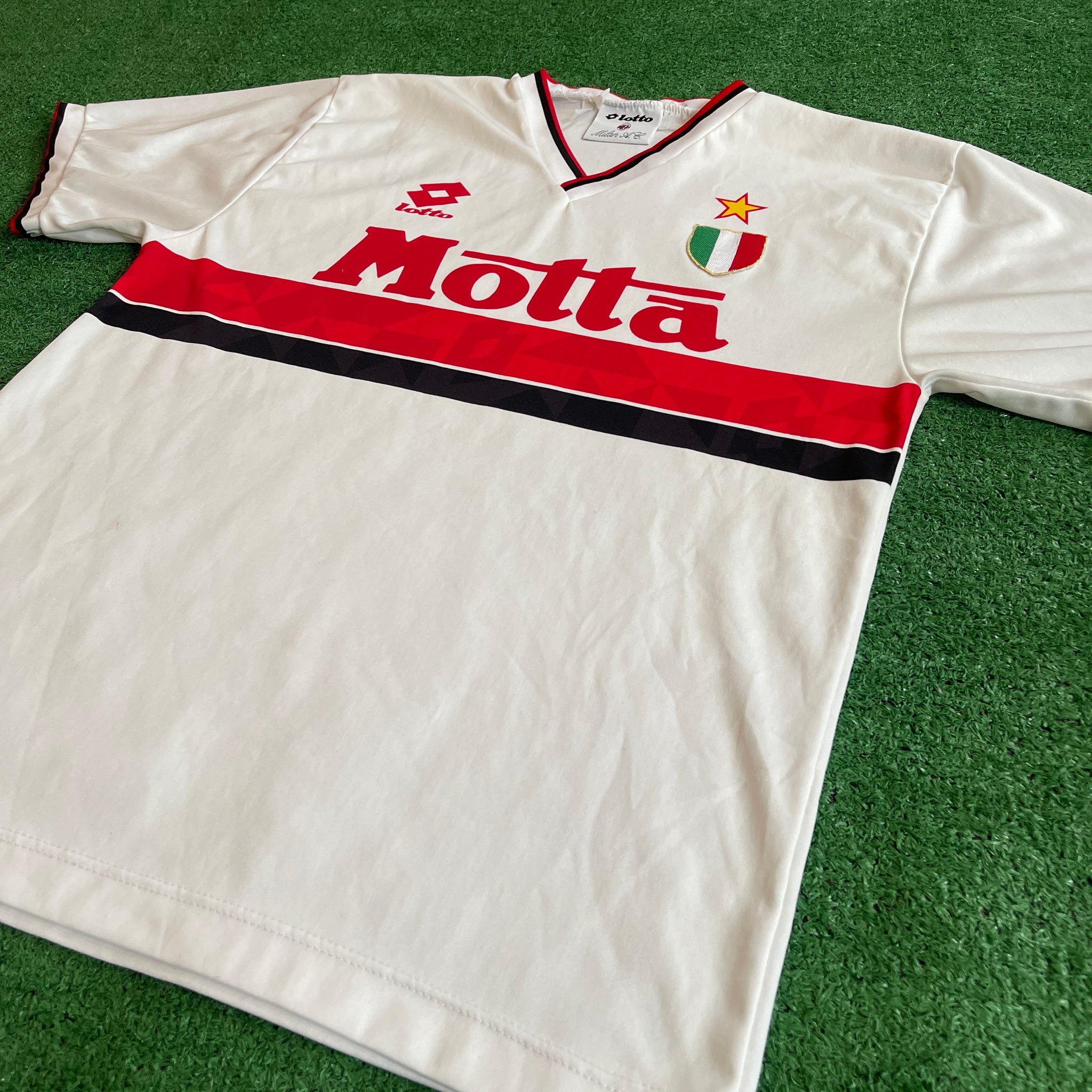 Vintage Lotto AC Milan 1993/94 Away Football Kit (S)