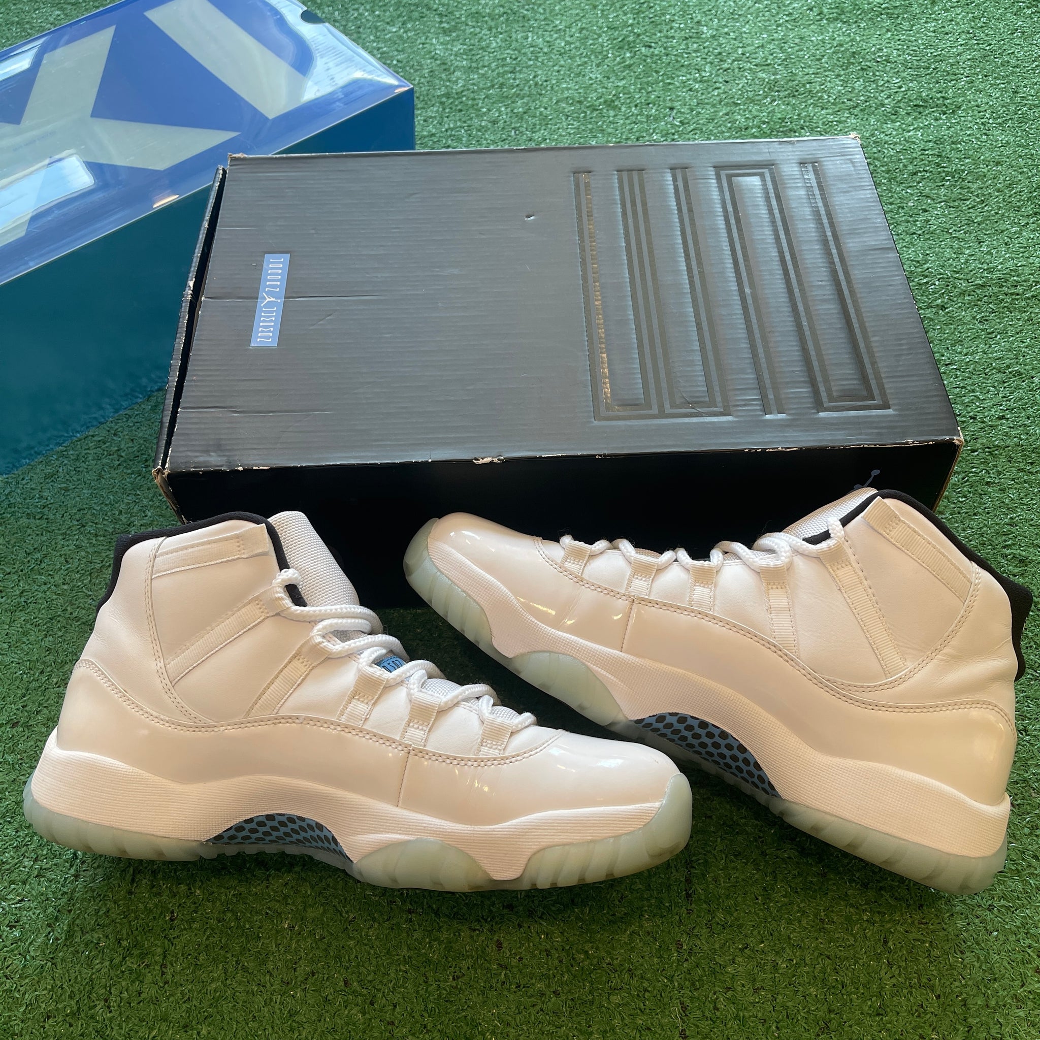 Jordan 11 Retro Legend Blue 378037-117 (2014) (10.5)