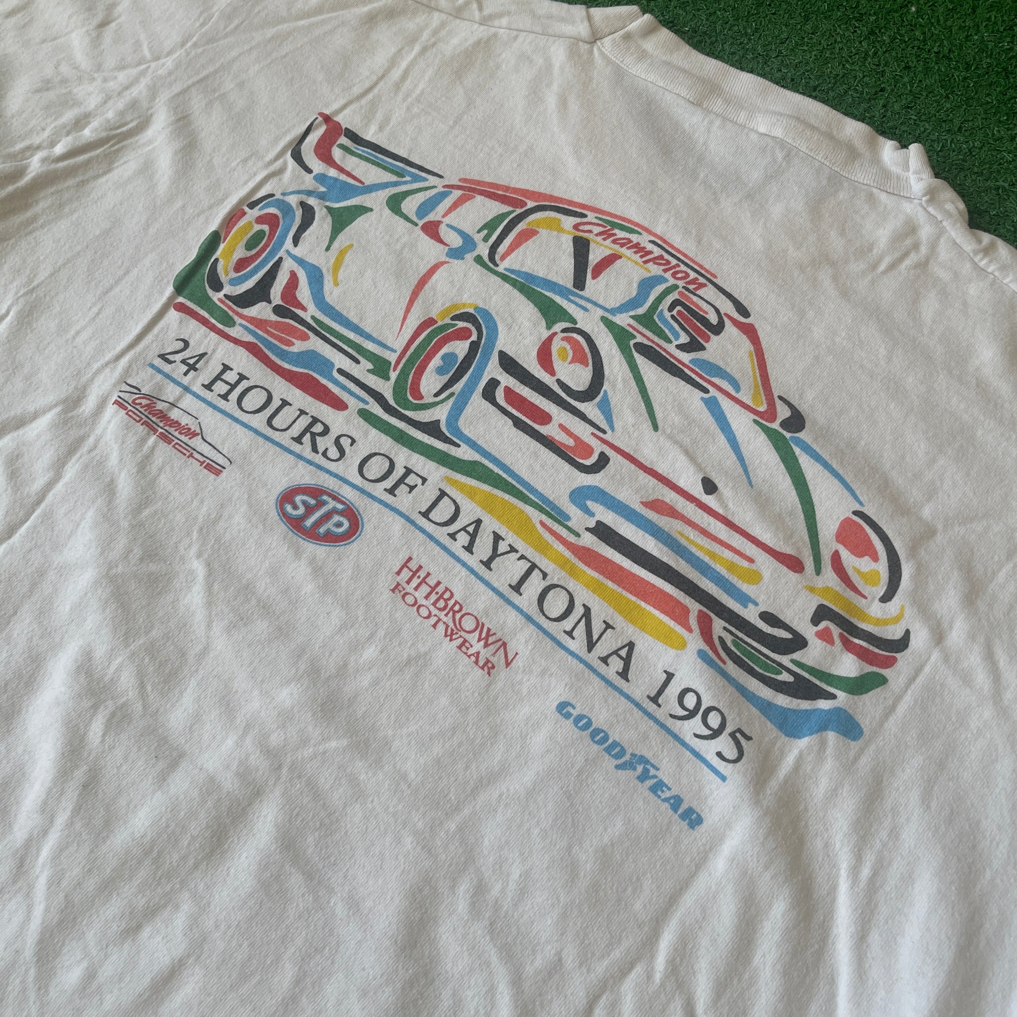 Vintage Fruit of the Loom 1995 Daytona Race T-Shirt (XL)