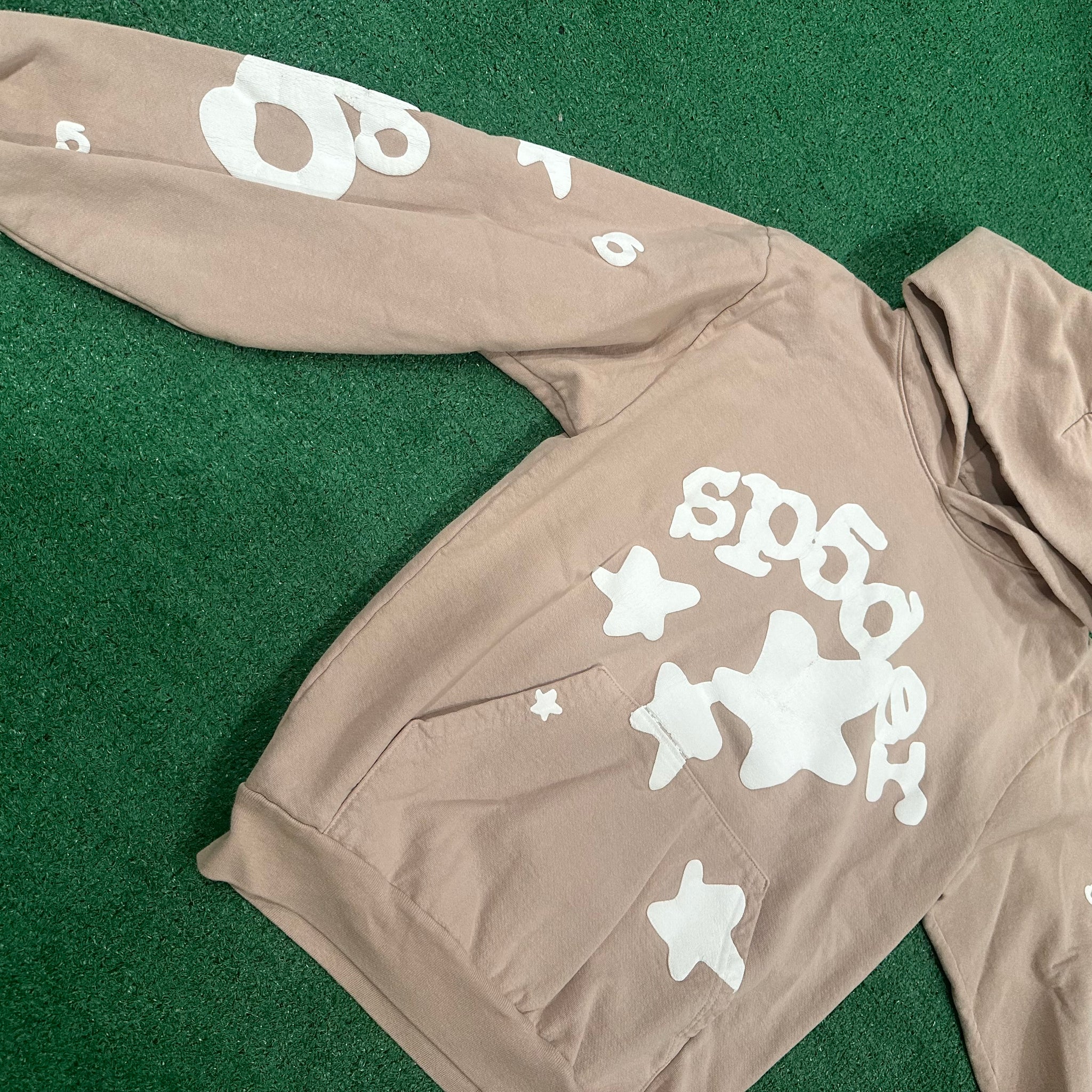 Sp5der Beluga Hoodie Sand (M)