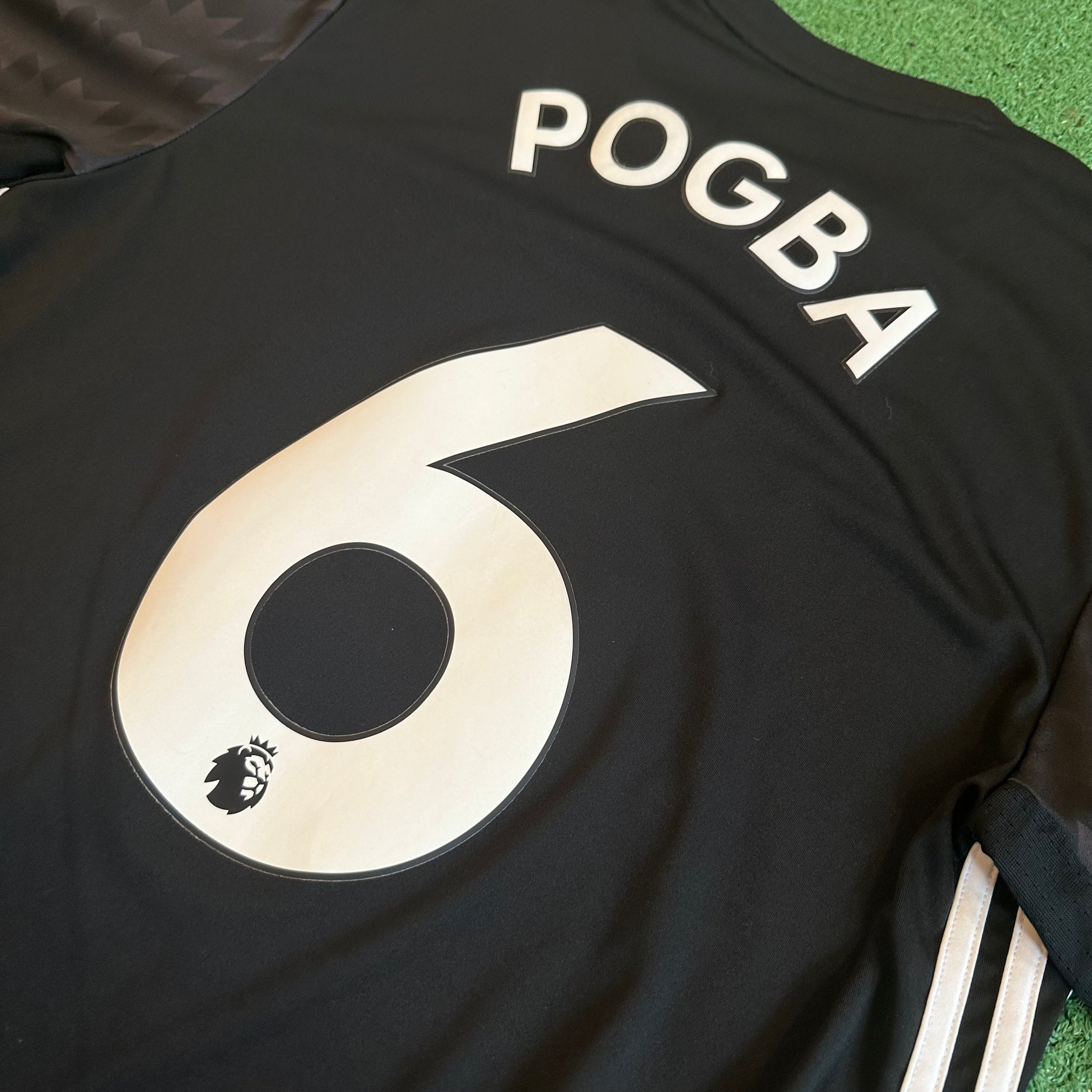 Adidas Manchester United #6 Pogba 2017/18 Away Football Kit (M)