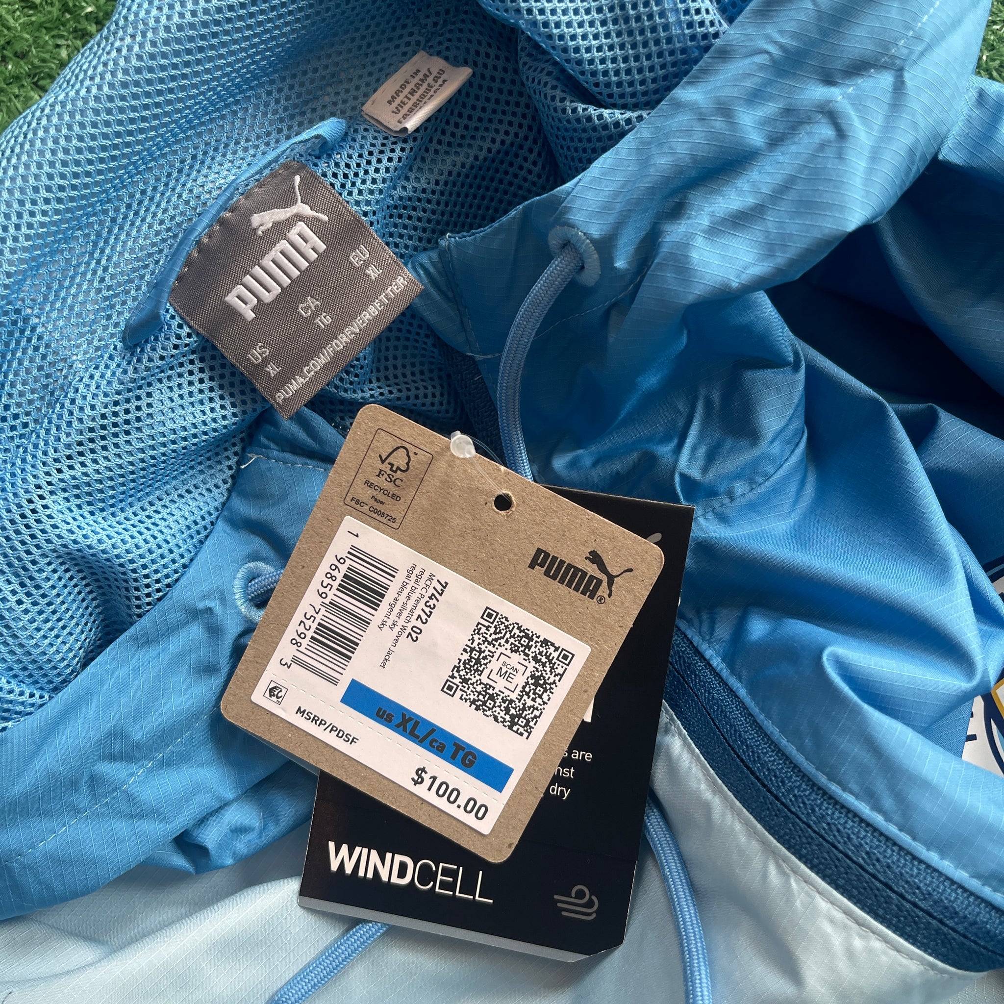 Puma Manchester City 2023 Pre-Match Woven Jacket (XL)