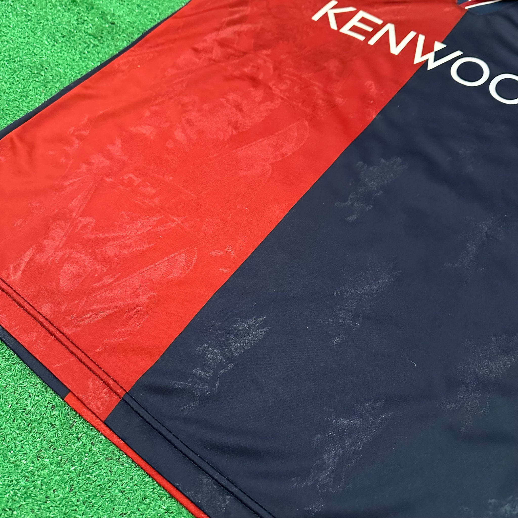 Vintage Errea Genoa CFC 1994/1995 Home Football Kit (L)