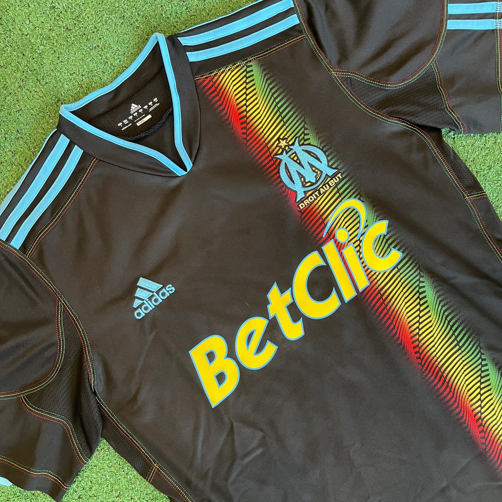 Adidas Olympique Marseille 2010/11 Third Football Kit (S)