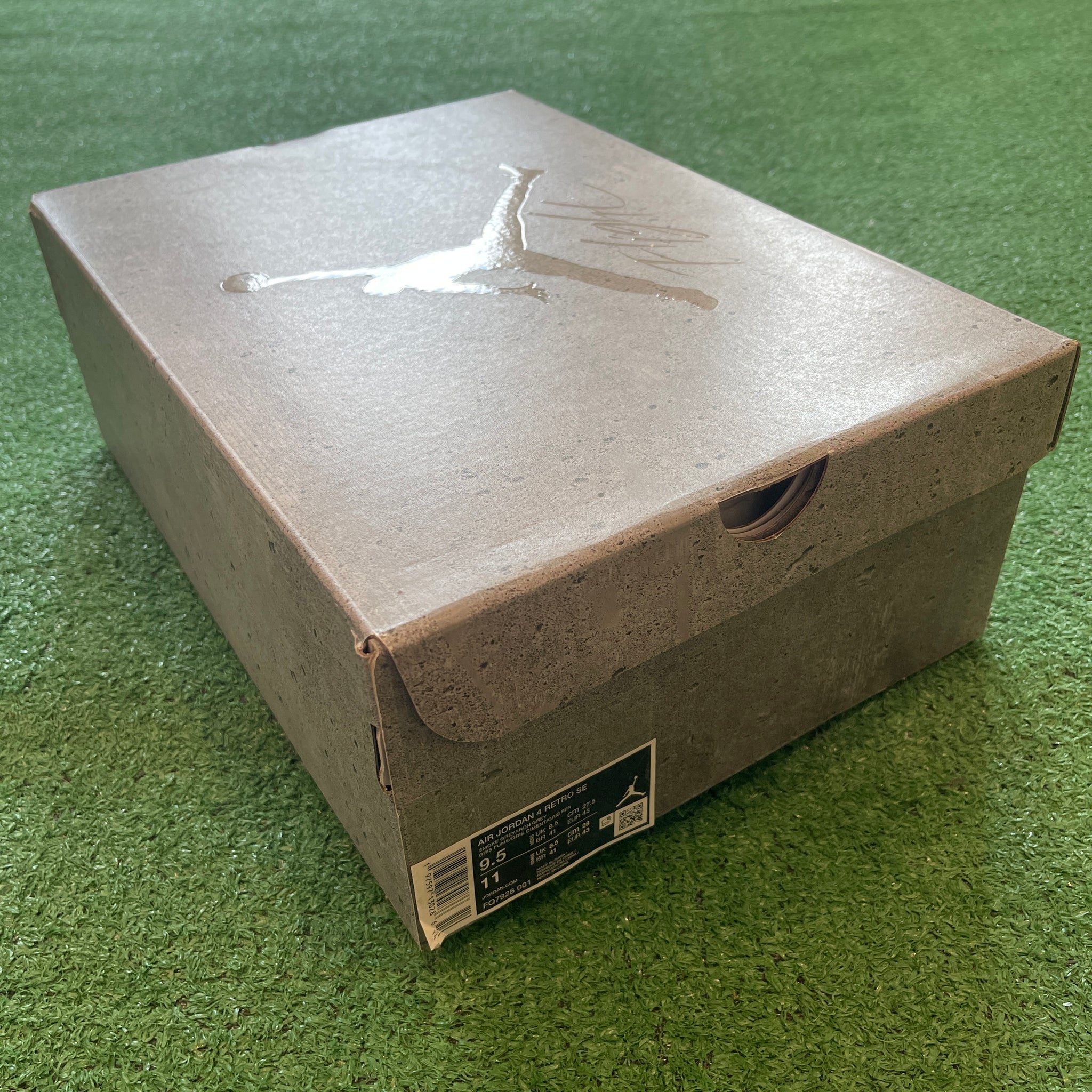 Jordan 4 Retro SE Paris Olympics Wet Cement FQ7928-001 (9.5)