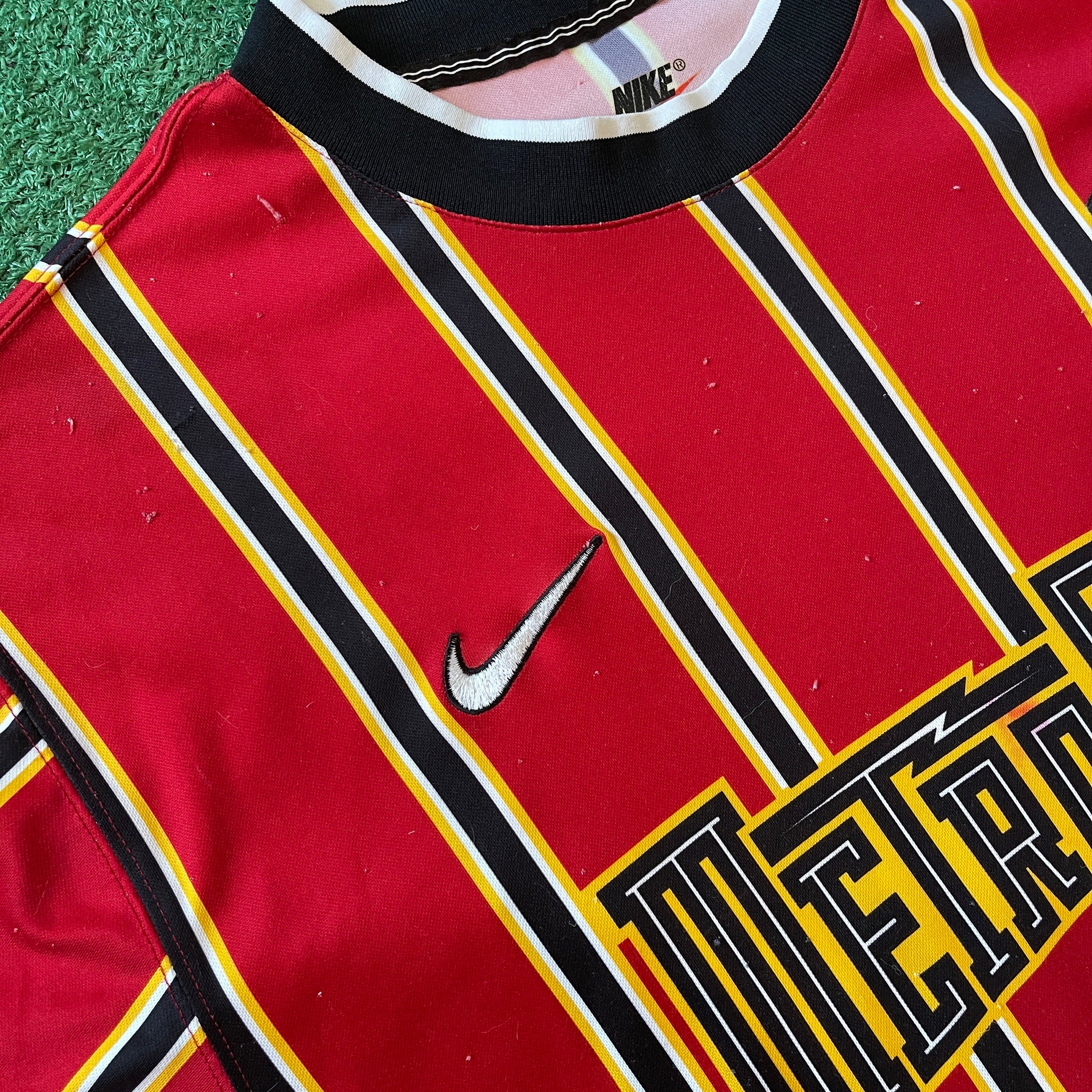 Vintage Nike Metro Stars 1998/99 Home Football Kit (XL)