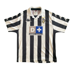 Vintage Kappa Juventus 1998/00 Home Football Kit (S)