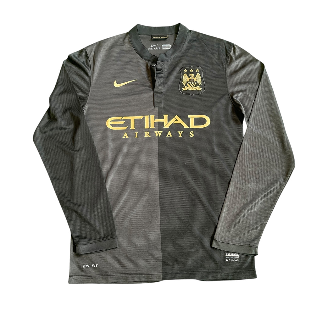 Nike Manchester City 2013/14 Away Football Kit (S)