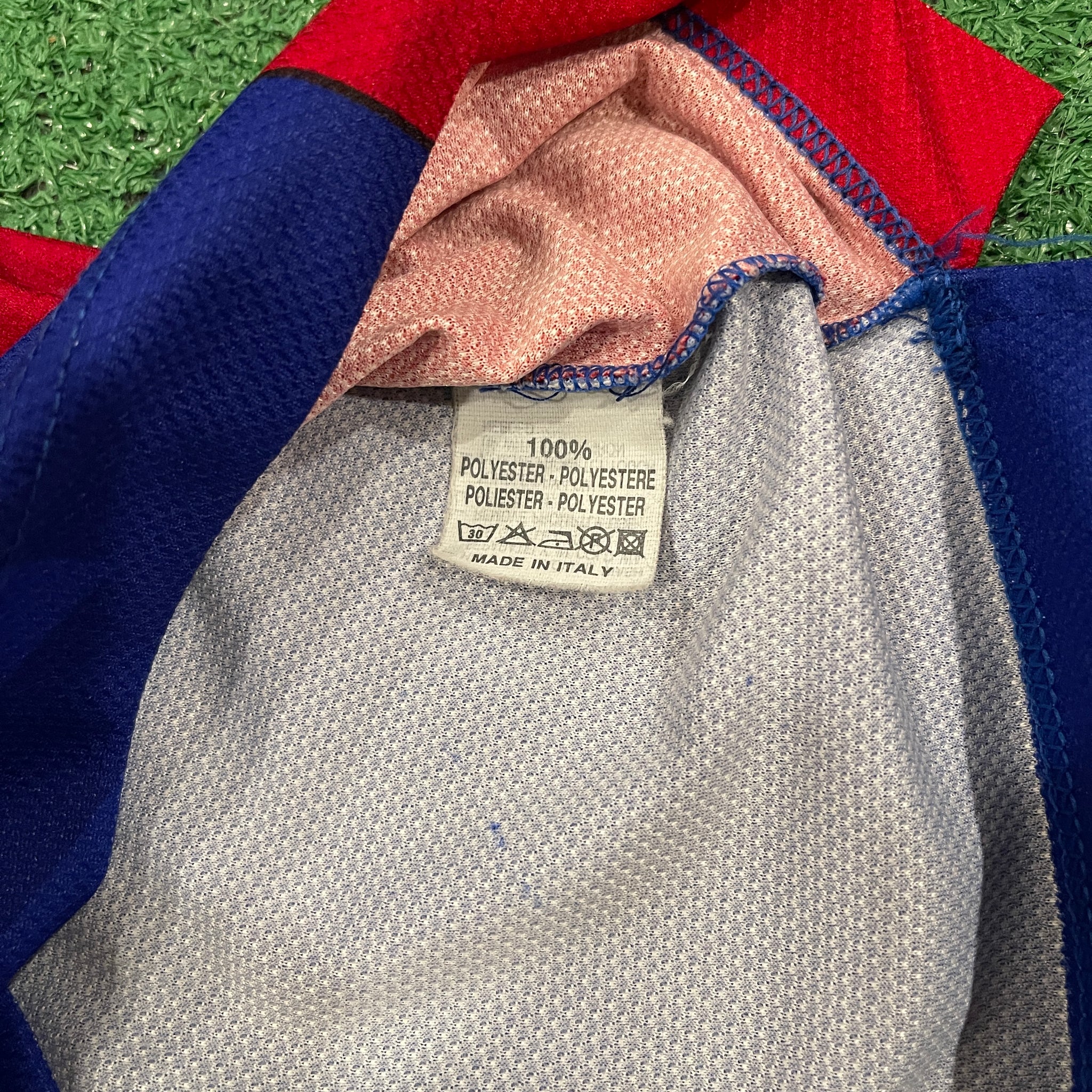 Vintage Diadora Bologna FC 1999/00 Home Football Kit (L)