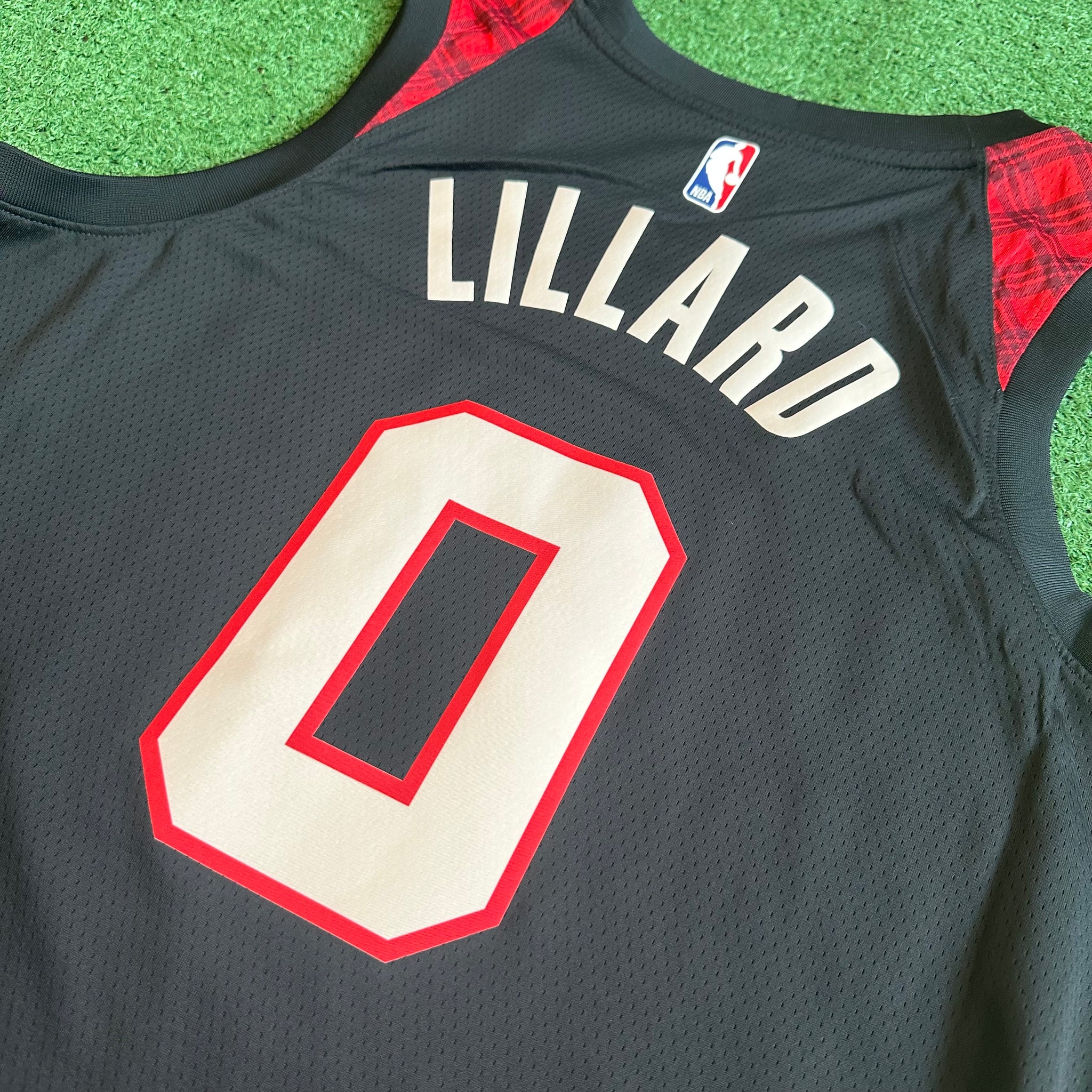 Nike Portland Trail Blazers #0 Lillard NBA Basketball Jersey (L)