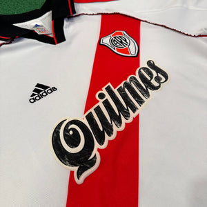 Vintage Adidas River Plate 2000/02 Home Football Kit (L)