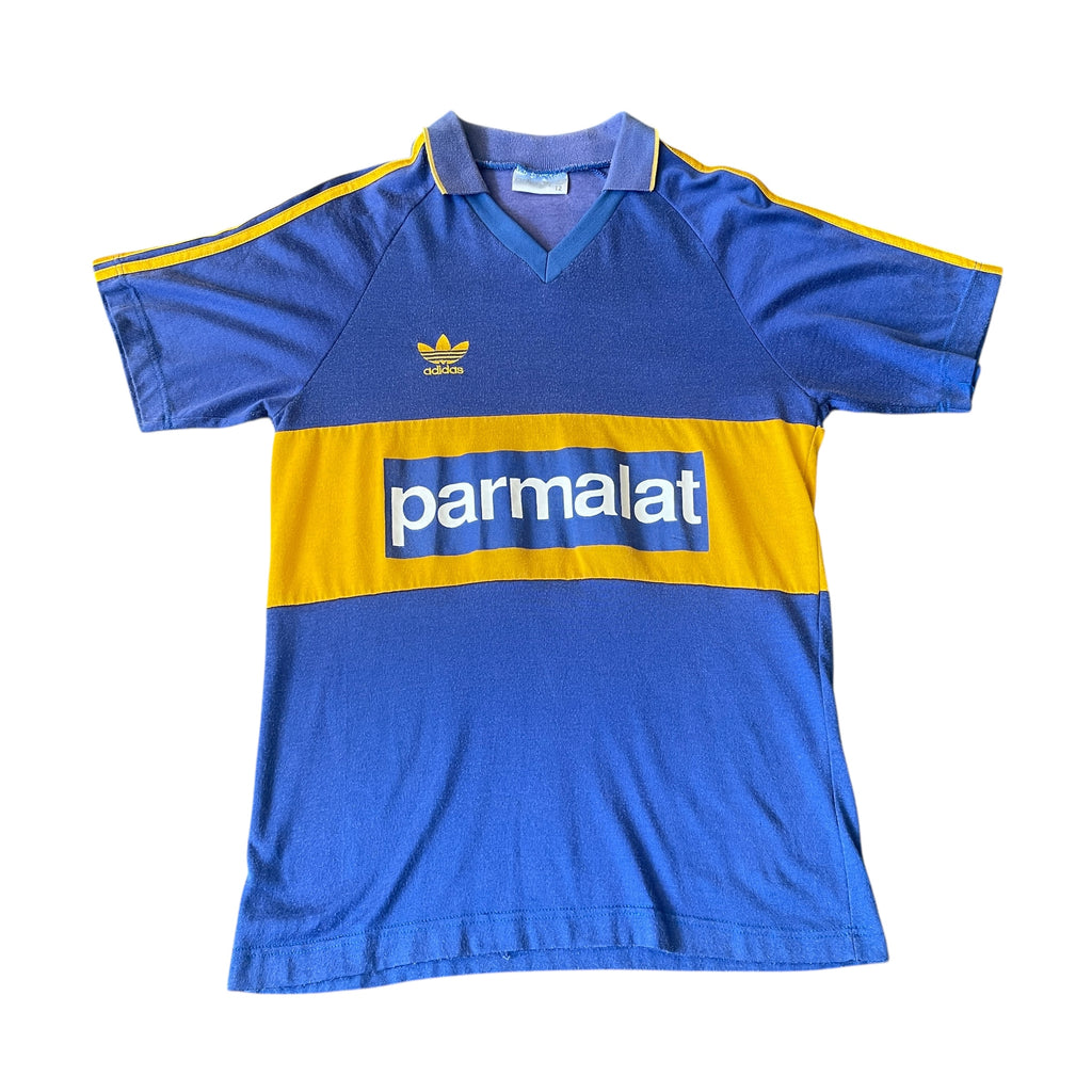 Vintage Adidas Boca Juniors 1992 Home Football Kit (M)